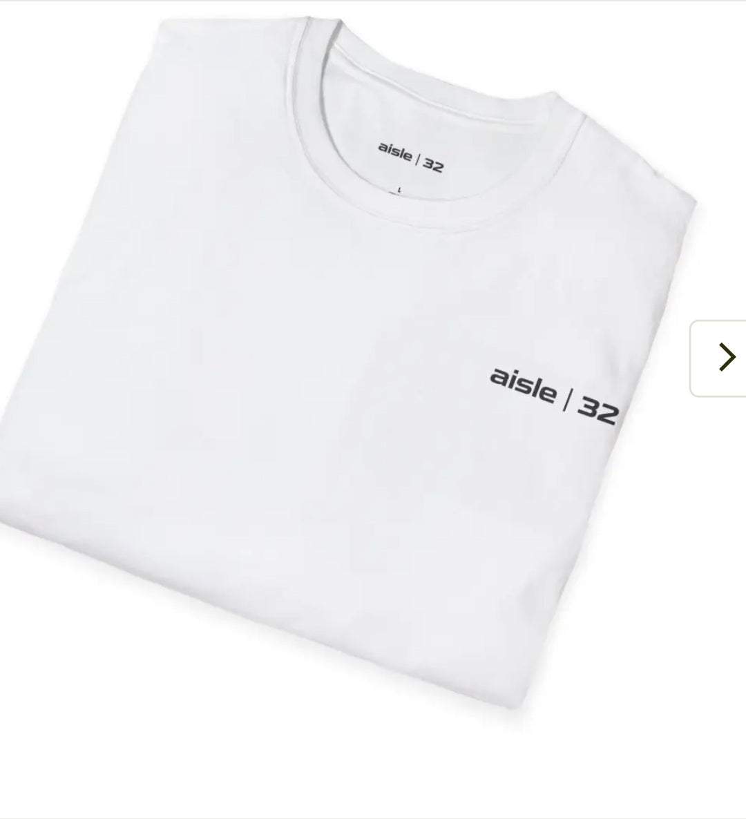 Aisle | 32 Essential Tee -"WHITE"